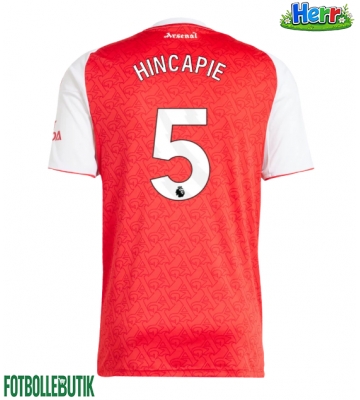 Arsenal Piero Hincapie #5 Hemmatröja 2025-26 Kortärmad